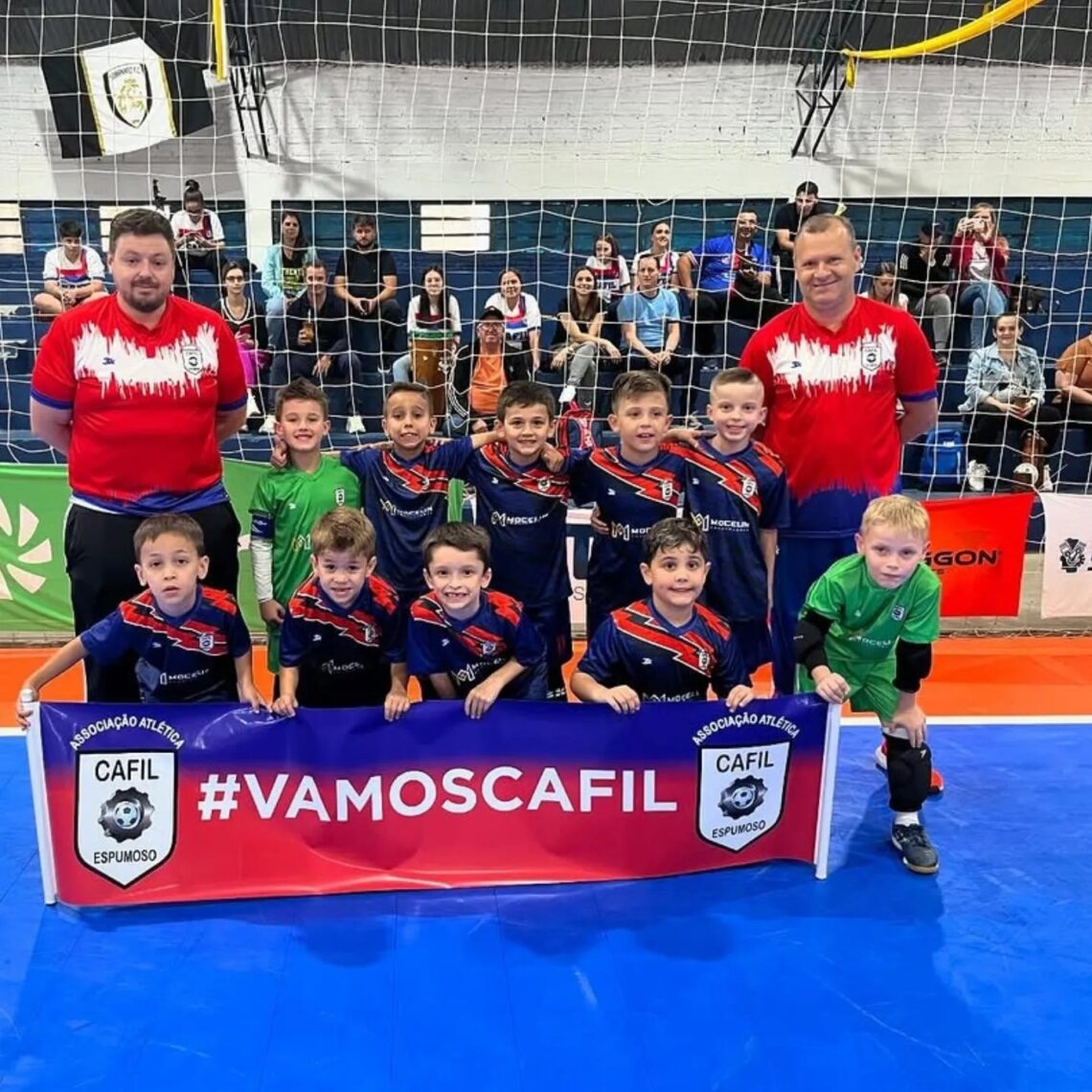 Escolinha Cafil de Espumoso é campeã sub-7