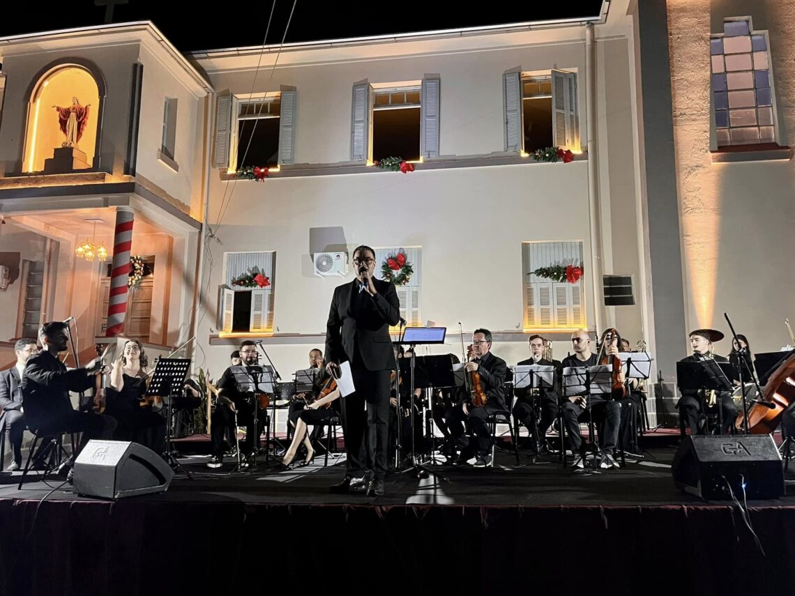 Cantata Natalina no Instituto Cônego Bento em Tapera encantou