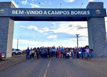Administração de Campos Borges comemora ano de realização e promove inauguração de obras