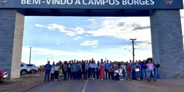 Administração de Campos Borges comemora ano de realização e promove inauguração de obras
