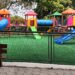 Praça em frente a prefeitura de Campos Borges ganha parque kids