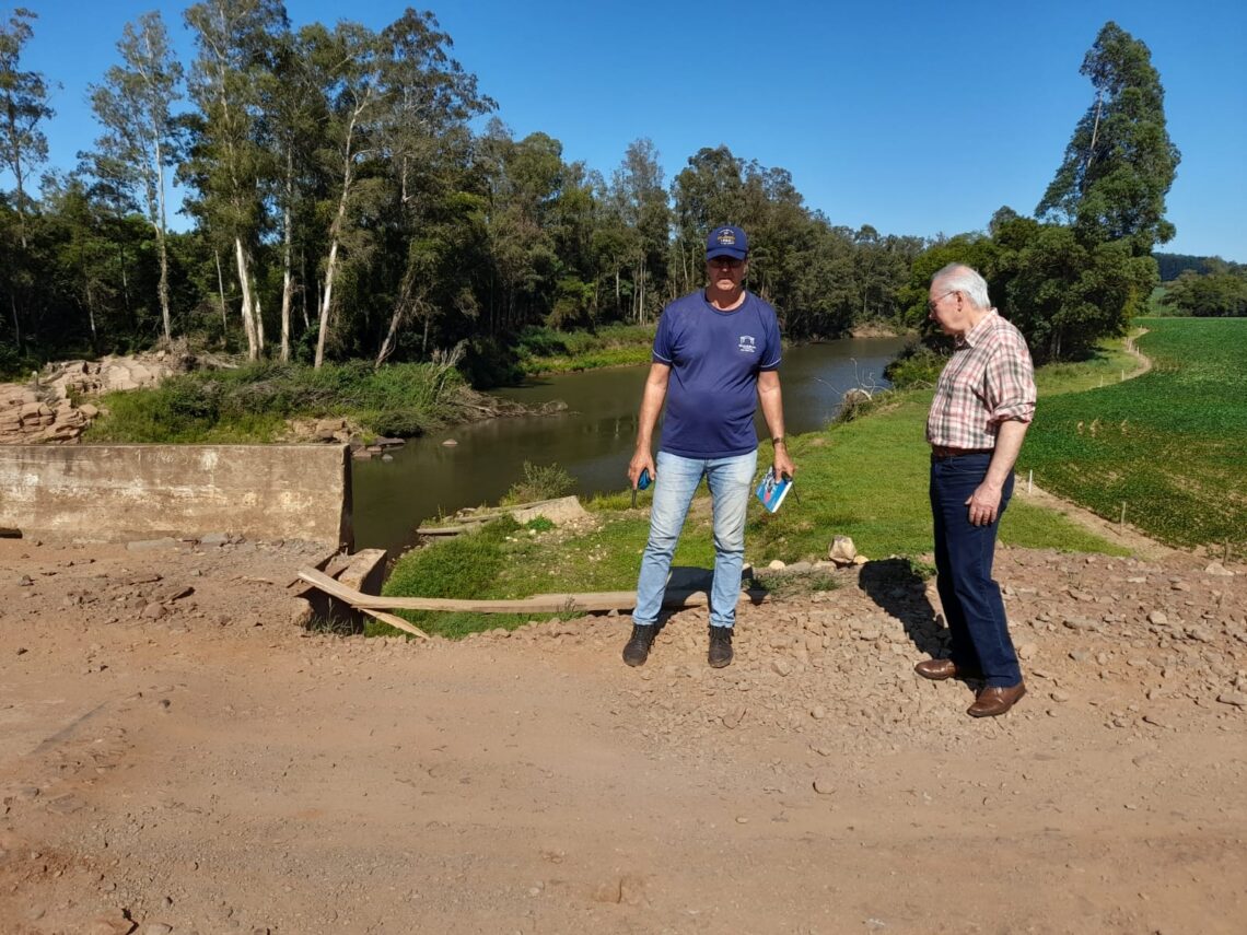 Prefeito de Espumoso deve autorizar reforma na ponte do Pontãozinho
