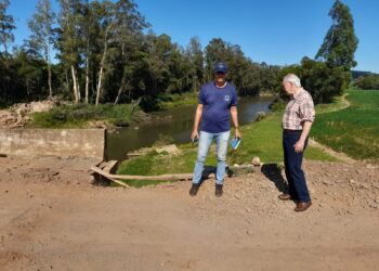 Prefeito de Espumoso deve autorizar reforma na ponte do Pontãozinho
