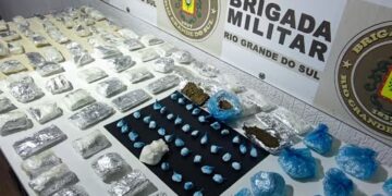 SERAFINA CORRÊA | Mais de 2 Kg de drogas apreendidos pela Brigada Militar