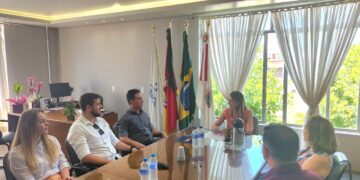 IBIRUBÁ | Prefeita Jaqueline Brignoni Winsch recebe nova diretoria da OAB
