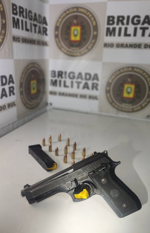 GUAPORÉ | Mais uma arma de fogo é retirada de circulação pela Brigada Militar