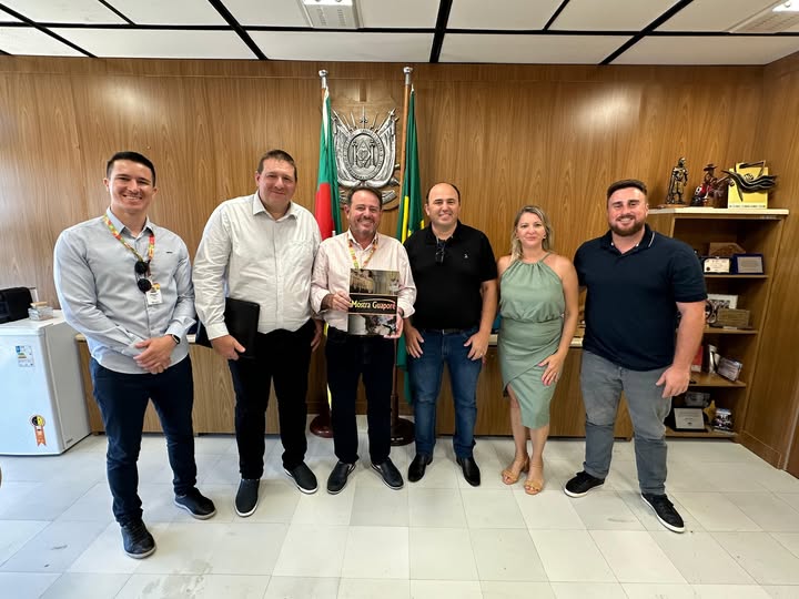 Comitiva Guaporense em audiência produtiva na Secretaria Estadual de Turismo