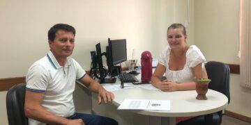 Diretor de Esportes de Espumoso visita Promotora de Justiça