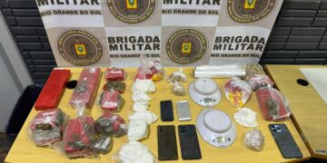 ENCANTADO | Dupla é presa por tráfico de drogas