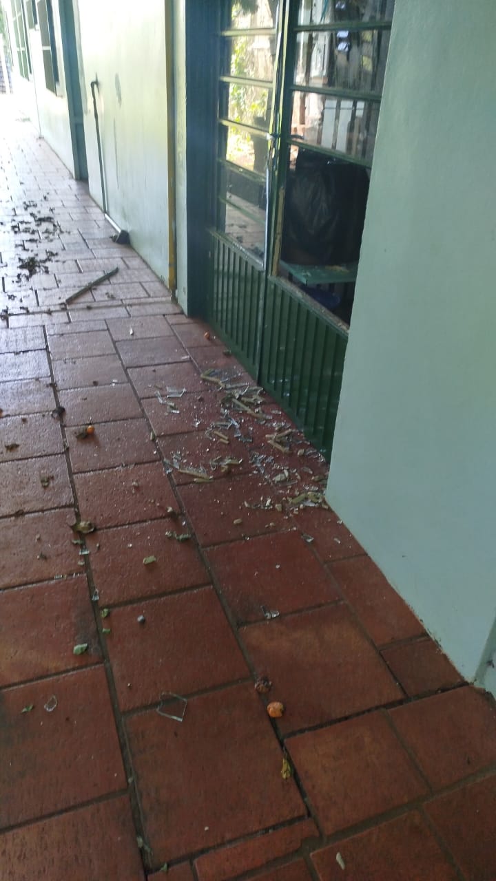 Escola Infantil de Espumoso foi alvo de vandalismo