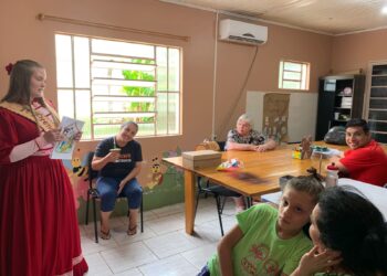 1ª Prenda da 14ª Região Tradicionalista realizou projeto de Natal