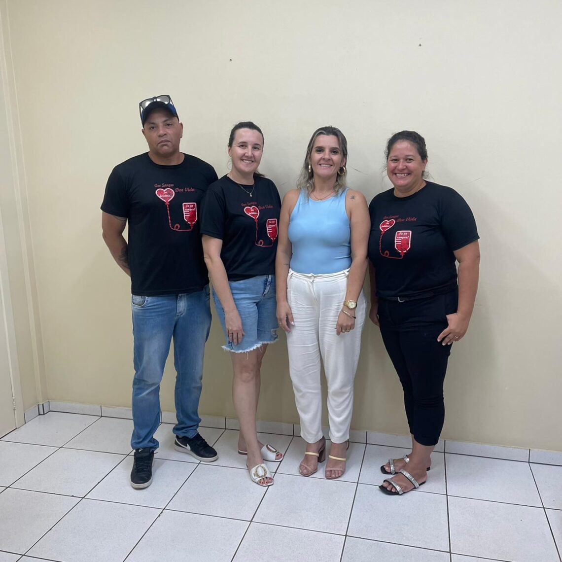 Secretaria da Saúde de Espumoso e Hemovida realizam reunião