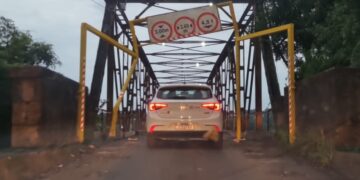 Ponte de Ferro: Temporal deixa semáforos inoperantes