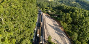 CCR ViaSul conclui obras de recuperação em trecho da BR-386, em Pouso Novo (RS)