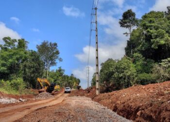 Alargamento de estrada vai criar acesso alternativo entre a Ponte do Exército e a BR-386
