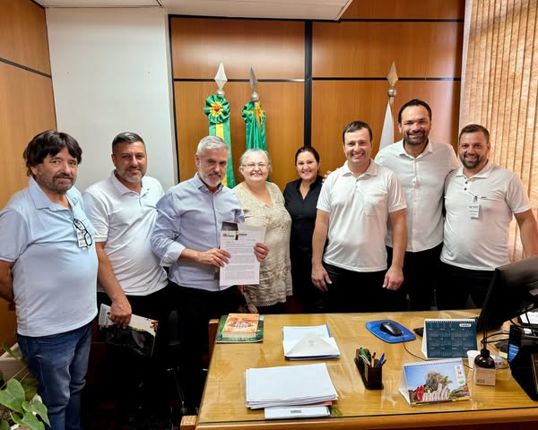 Comitiva de Putinga busca melhorias junto a Corsan