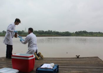 Qualidade da água do rio Taquari se mantém ruim