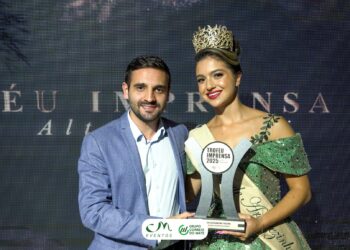 Troféu Imprensa homenageou o prefeito de Muçum, Mateus Giovanoni Trojan