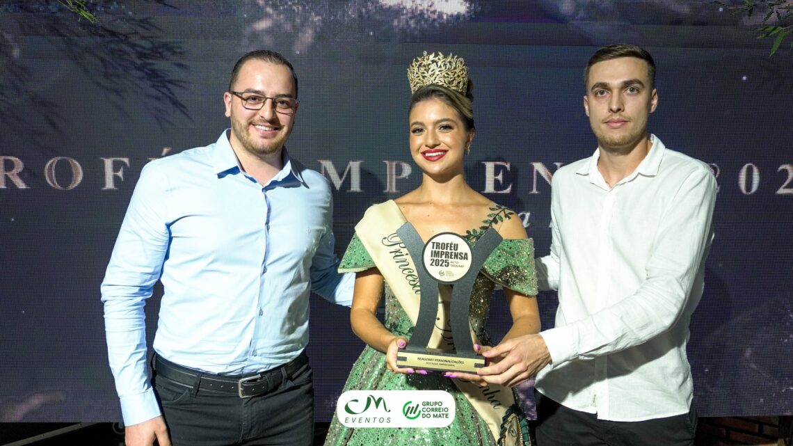 Realizart Personalizados recebeu Destaque Empresarial no Troféu Imprensa 2025