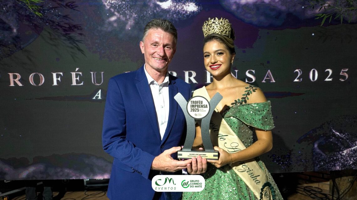 TROFÉU IMPRENSA 2025 | Destaque para o prefeito Alvaro José Giacobbo