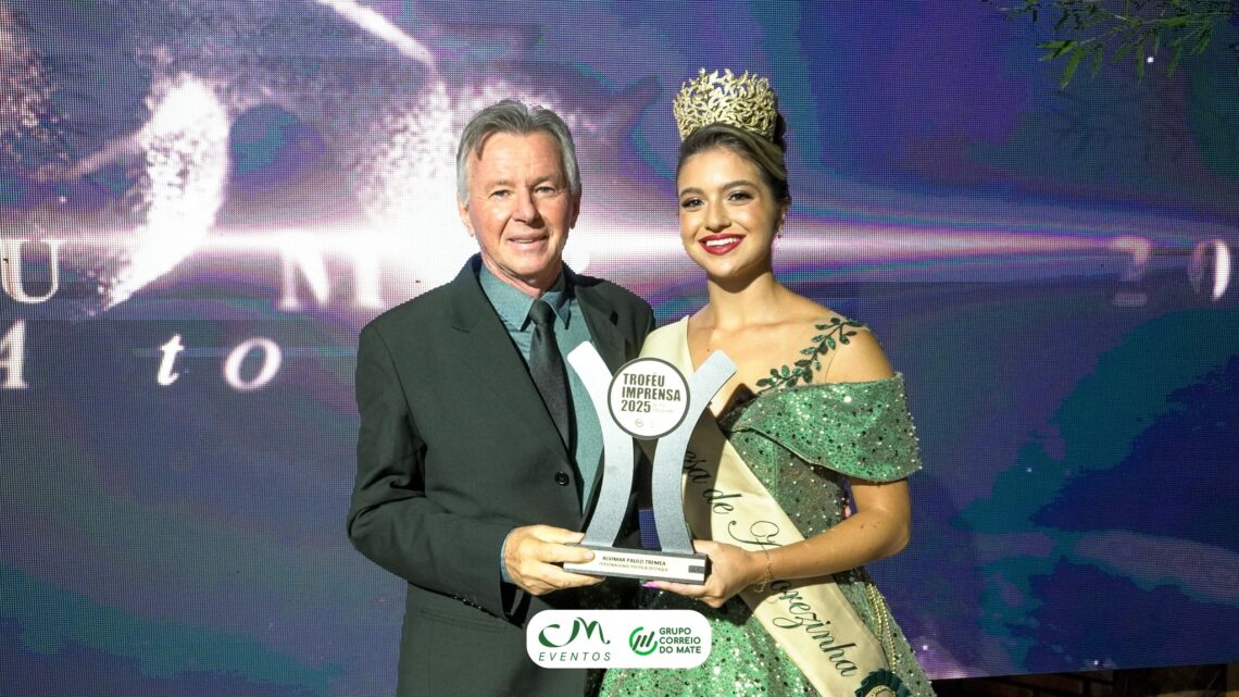 Alvimar Treméa teve sua história política reconhecida no Troféu Imprensa 2025