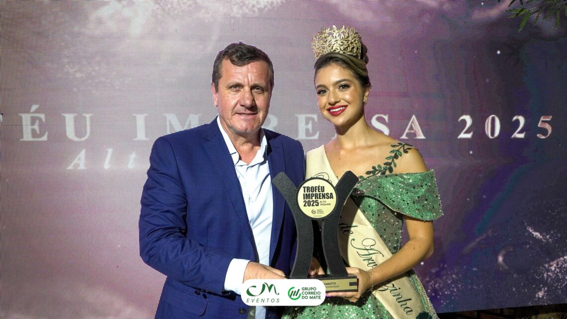 Prefeito de Coqueiro Baixo, Luciano Ongaratto foi agraciado com o Troféu Imprensa