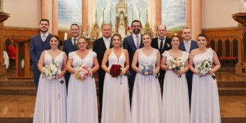 Com a bênção de Deus e de Santo Antônio, Guaporé celebra o Primeiro Casamento de Casais Amigos da Paróquia