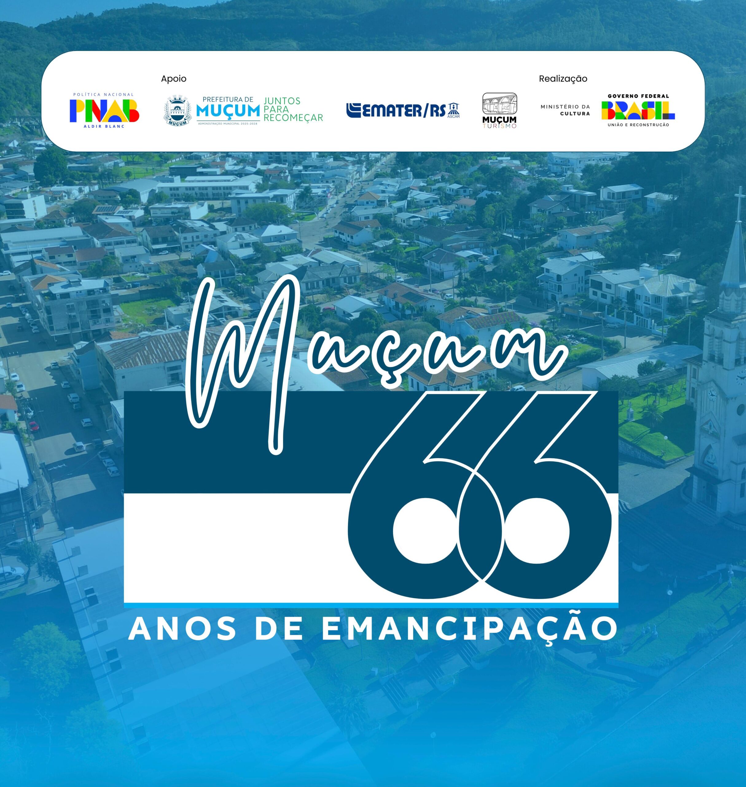 Muçum celebra 66 anos com uma semana de alegria, união e cultura