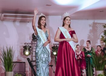 Camila Machado Cappelletto e Luísa Curti Garbin são as novas Soberanas de Serafina Corrêa