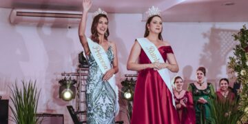 Camila Machado Cappelletto e Luísa Curti Garbin são as novas Soberanas de Serafina Corrêa