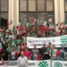 Agricultores cobram solução para dívidas rurais em protesto em Porto Alegre