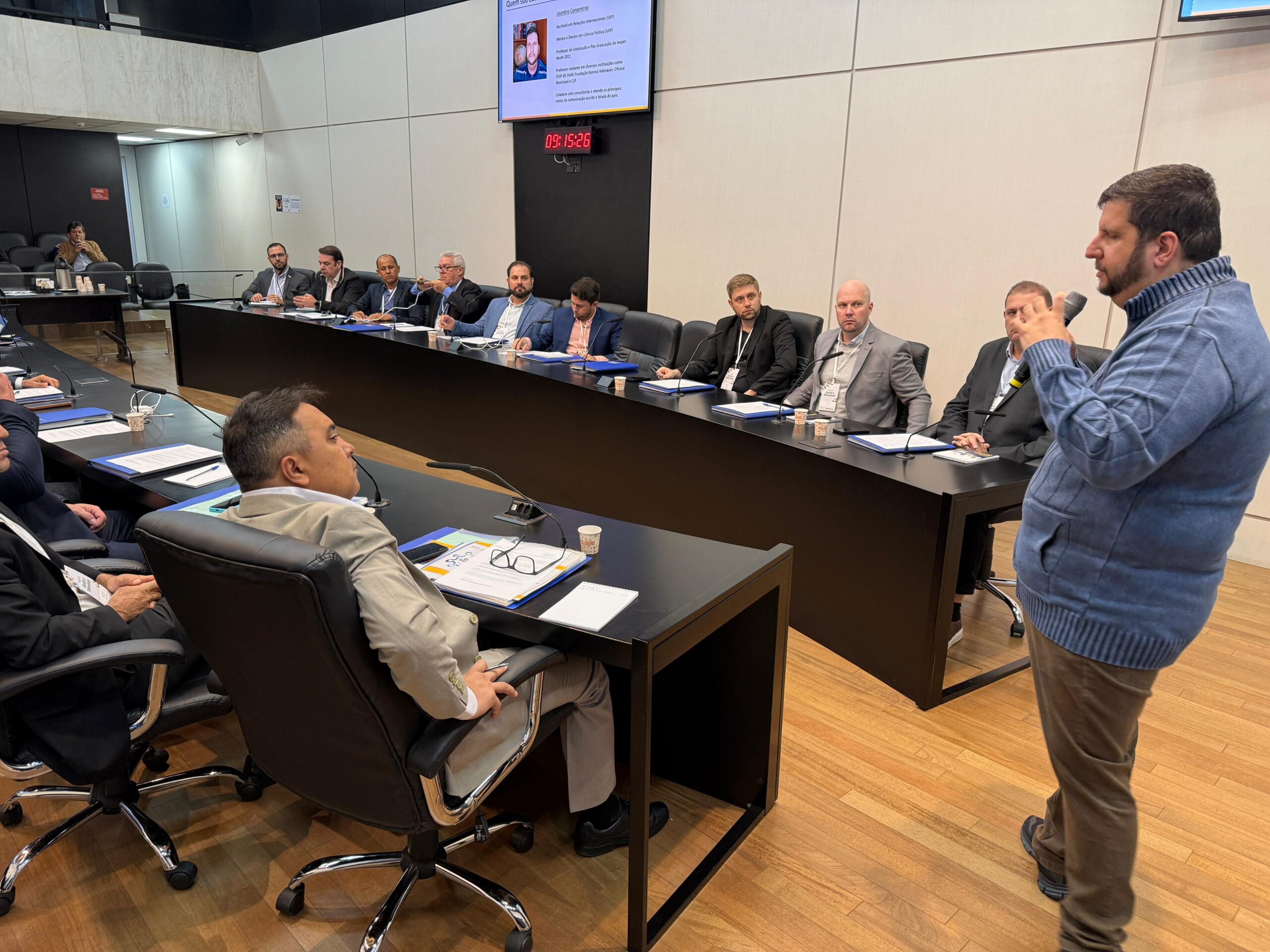 Vice-prefeito participou de formação de lideranças com o Programa Gestão e Efetividade