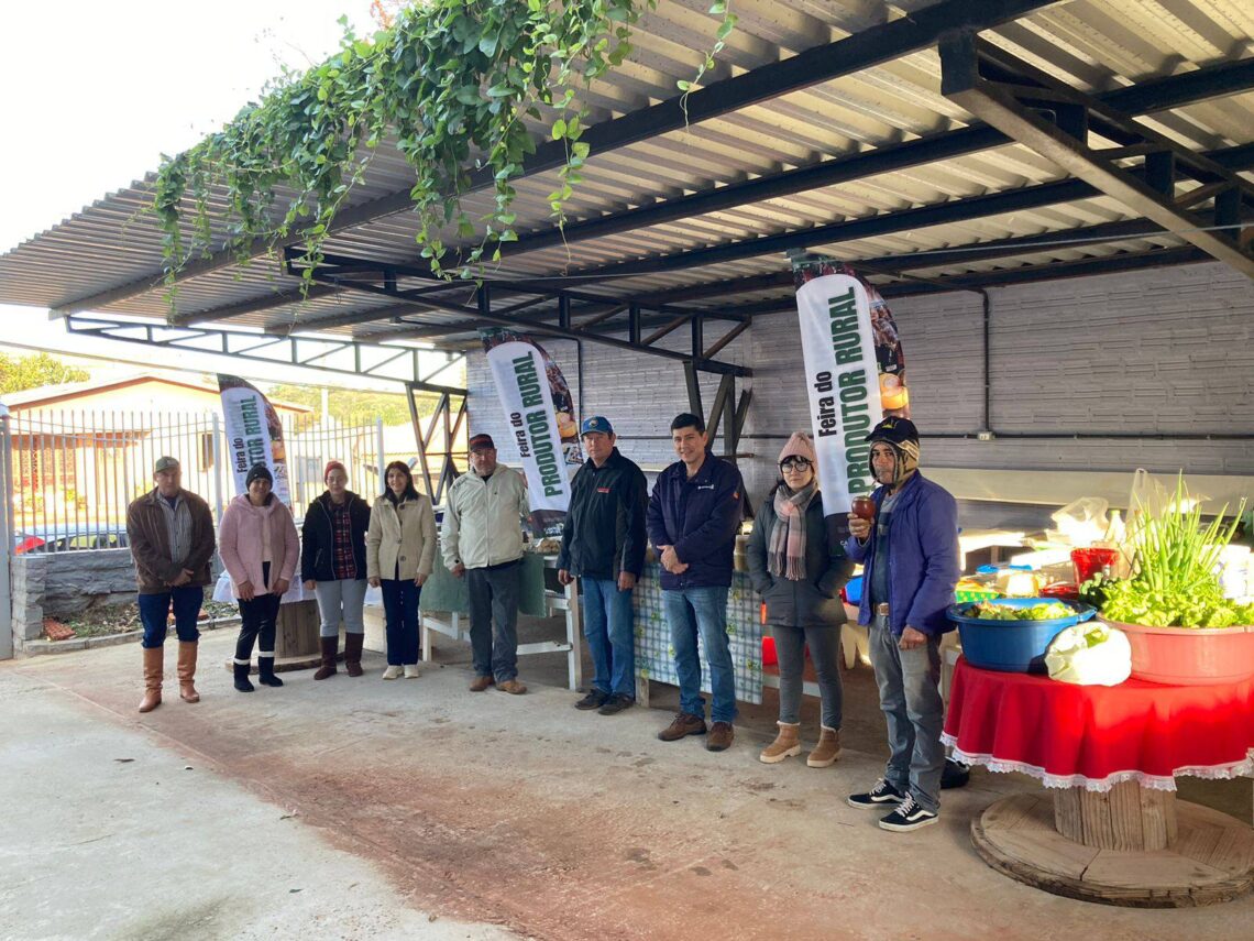 Iniciativa para ampliar visibilidade da feira do produtor de Campos Borges