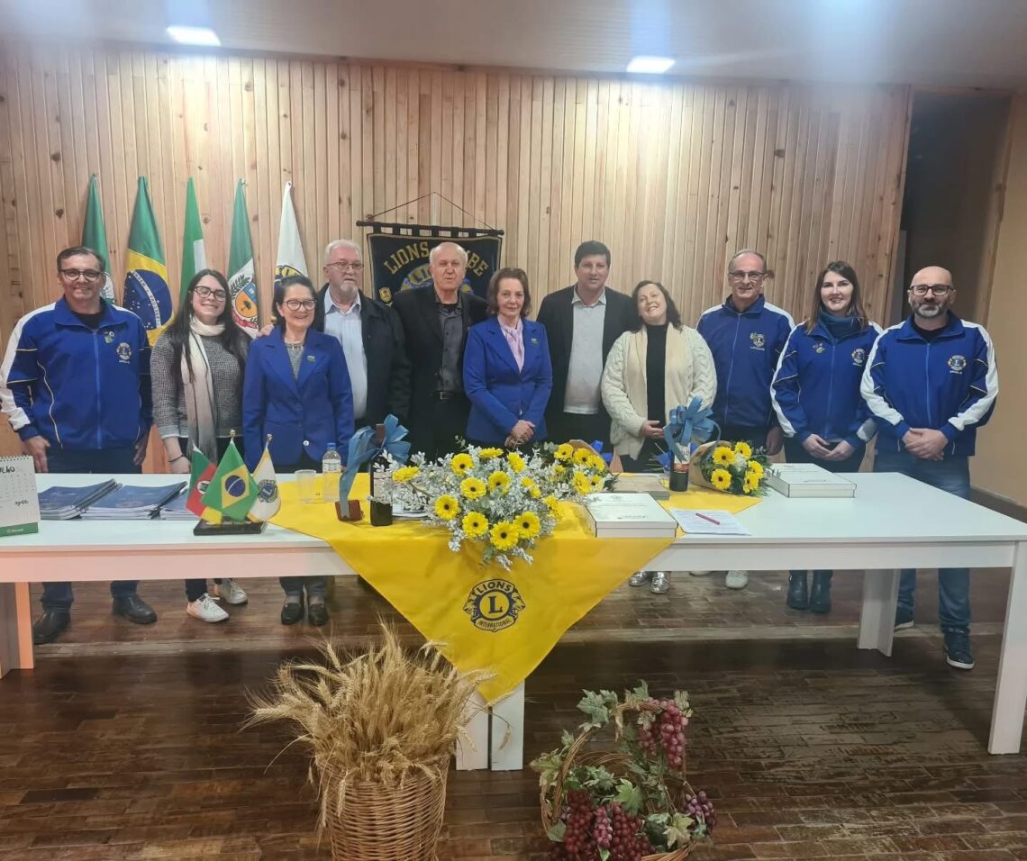 Compromisso com o Servir: Nova Diretoria Assume o Lions Clube de Ilópolis