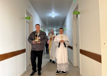 Celebrações em honra a São Camilo de Lellis são realizadas em Espumoso