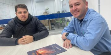 Solve Topografia e Empreendimentos em visita técnica ao Grupo CB Net de Campos Borges