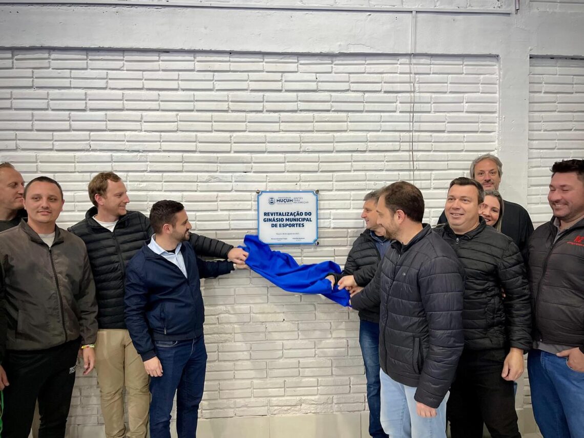 Muçum reinaugura Ginásio Municipal com abertura do Campeonato Regional de Futsal