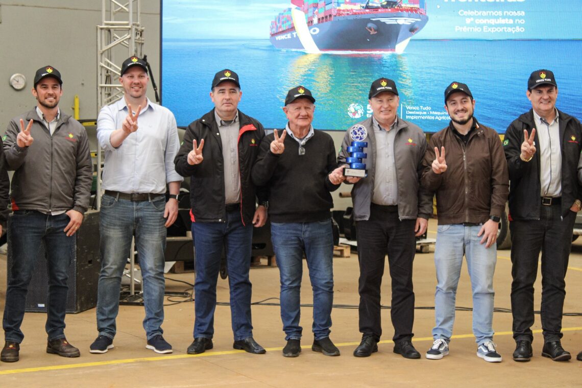 VENCE TUDO CONQUISTA PELA 9ª VEZ O PRÊMIO EXPORTAÇÃO RS