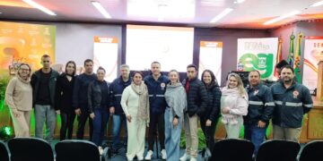 Equipe do SAMU de Espumoso marca presença no Seminário dos 20 anos do SAMU RS
