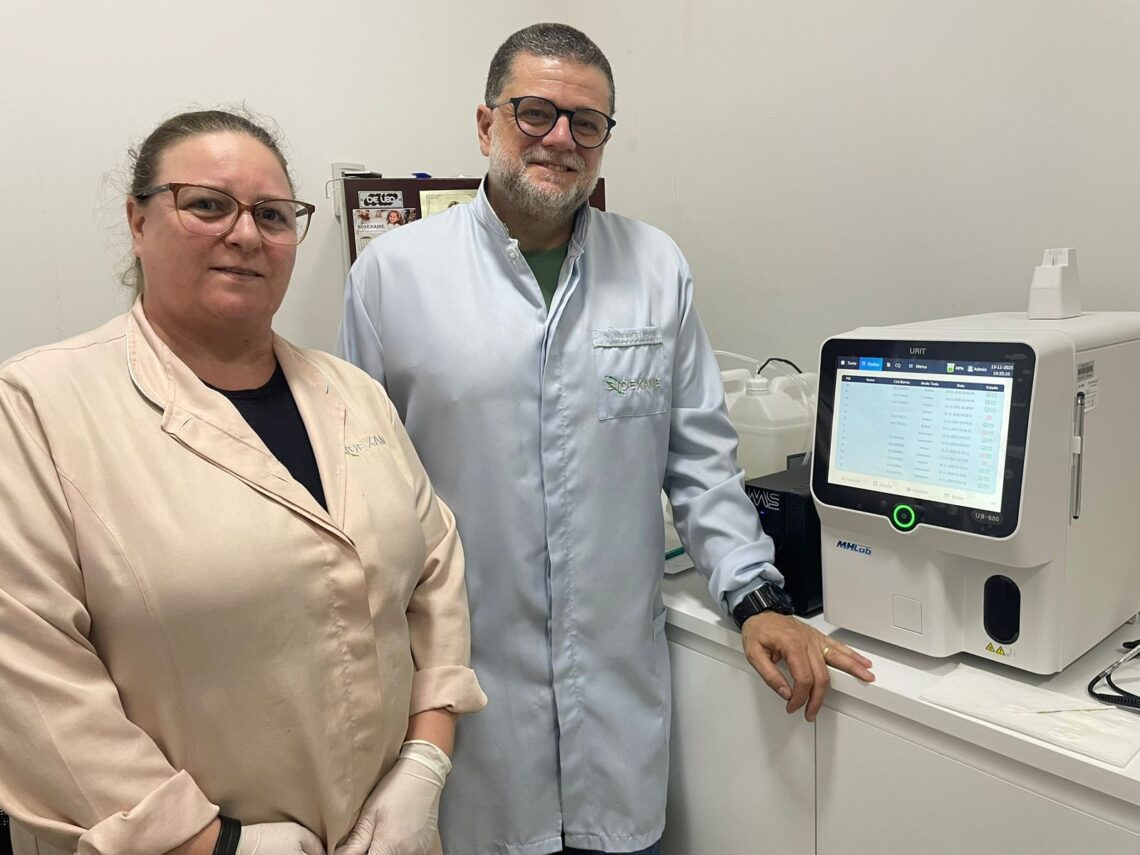 Laboratório Bioexame passa a operar equipamento de última geração para análise de urina