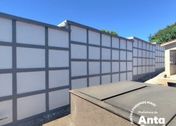Administração Municipal conclui construção de novas gavetas mortuárias no Cemitério Municipal