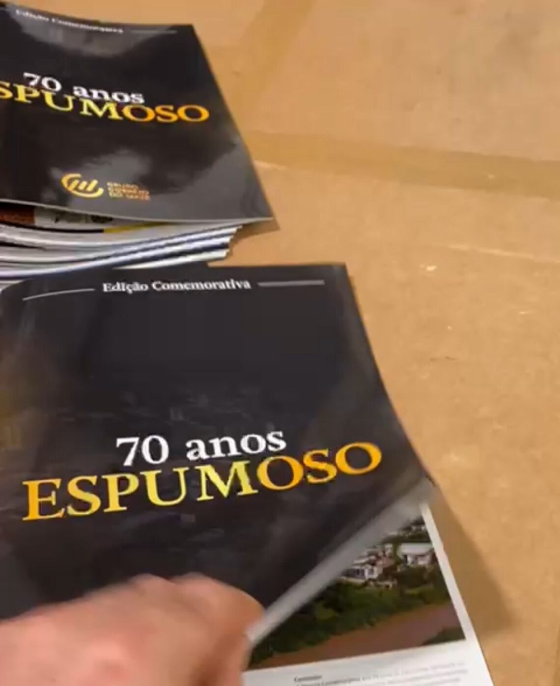 Grupo Correio do Mate lança revista comemorativa dos 70 anos de Espumoso