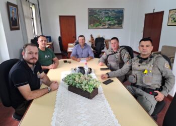 Administração Municipal e Brigada Militar juntos por mais segurança