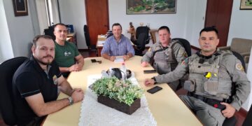 Administração Municipal e Brigada Militar juntos por mais segurança