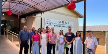 Secretaria Estadual de Assistência Social visita Campos Borges
