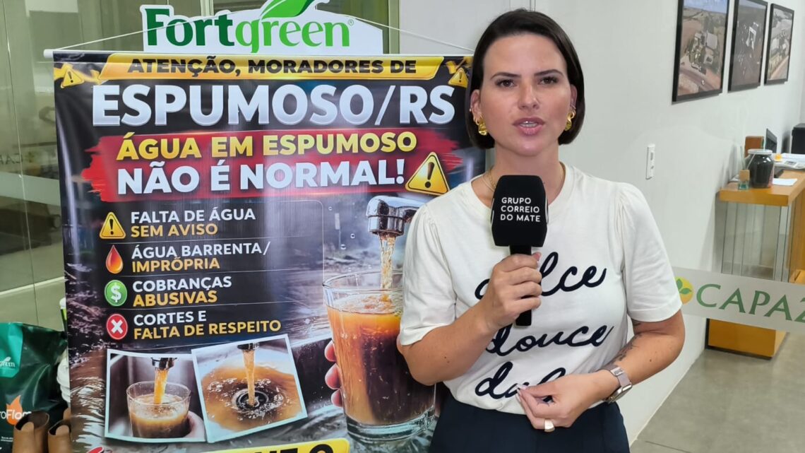 Indignação com atendimento da Corsan/Aegea leva vereadora a iniciar abaixo-assinado em Espumoso