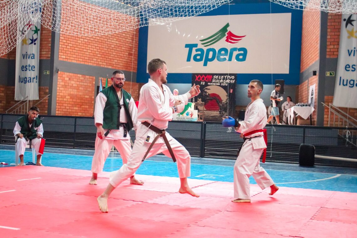 Tapera foi palco de Seletivo da Seleção Gaúcha de Karatê